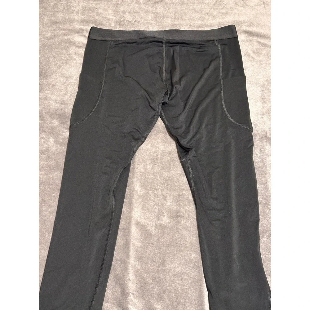 Jordan Sport Dri-FIT Mens 3/4 Compression Tights Black XL Leggings Pockets